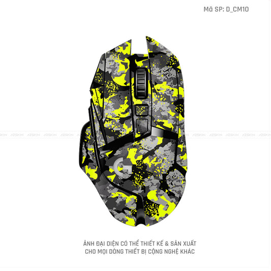 Skin Dán Chuột Logitech Hình Camo | D_CM10