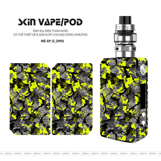 Dán Skin Vape Hình Camo | D_CM10