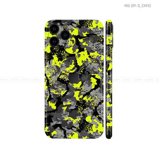Skin IPhone 11 Series Hình Camo | D_CM10