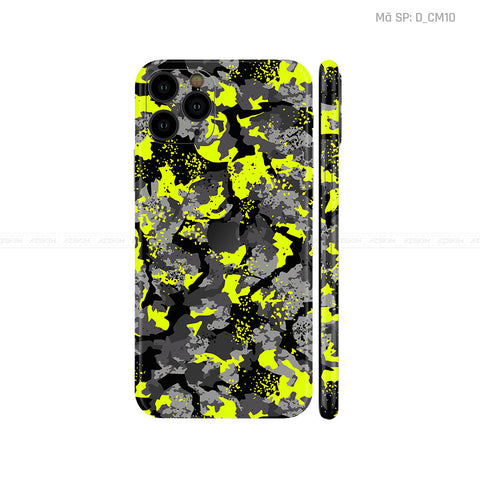 Skin IPhone 11 Series Hình Camo | D_CM10