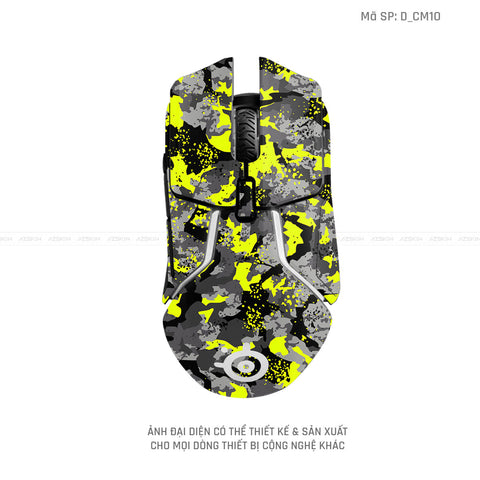 Skin Dán Chuột Steelseries Camo | D_CM10