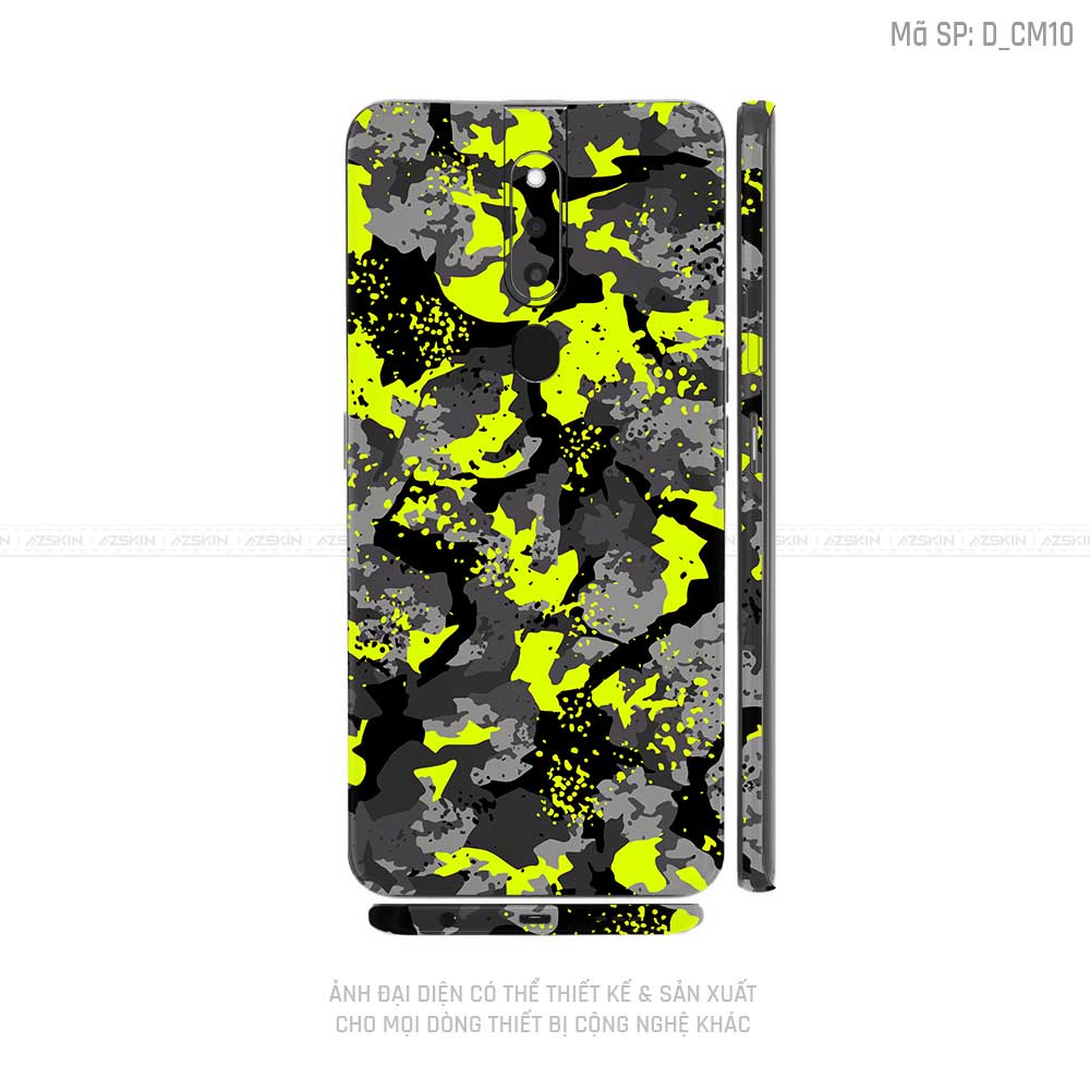 Miếng Dán Skin Điện Thoại OPPO F Series Hình Camo | D_CM10