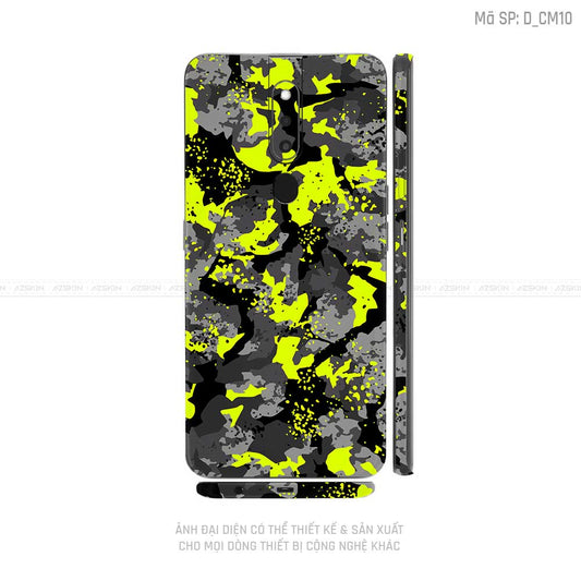 Miếng Dán Skin Điện Thoại OPPO F Series Hình Camo | D_CM10