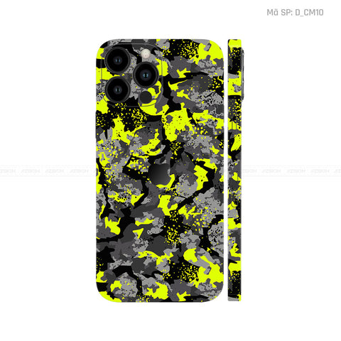 Dán Skin IPhone 14 Series Hình Camo | D_CM10