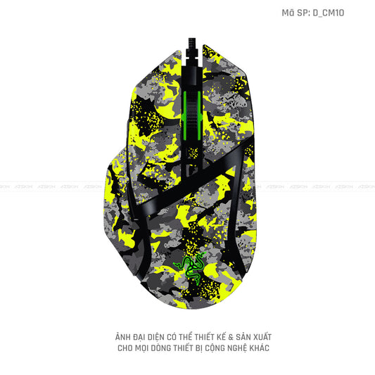 Skin Dán Chuột Razer Hình Camo | D_CM10