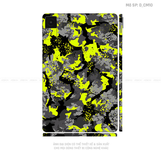 Dán Skin Máy Tính Bảng Xiaomi Mipad Hình Camo | D_CM10