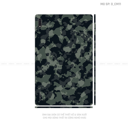 Dán Skin Galaxy Tab S8 Series Hình Camo | D_CM11
