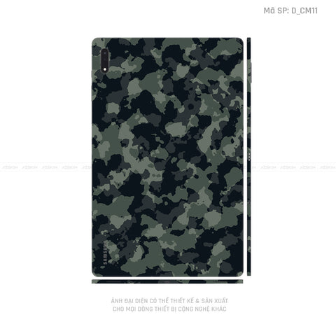 Dán Skin Galaxy Tab S8 Series Hình Camo | D_CM11