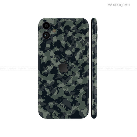 Skin IPhone 11 Series Hình Camo | D_CM11