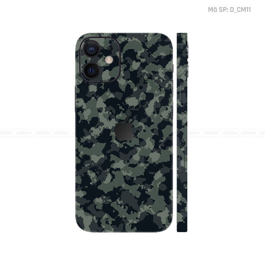 Dán Skin IPhone 12 Series Hình Camo | D_CM11