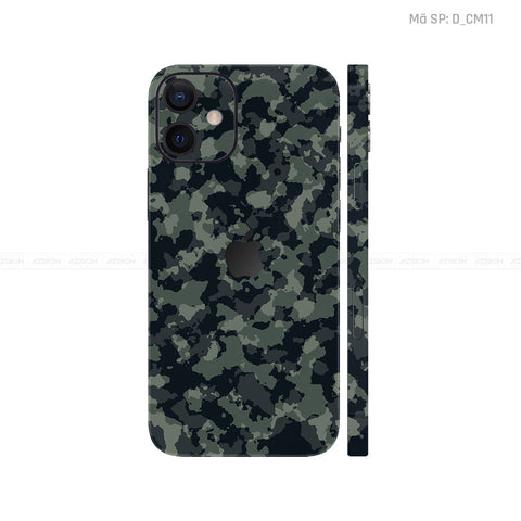 Dán Skin IPhone 12 Series Hình Camo | D_CM11