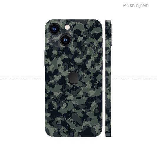 Dán Skin IPhone 14 Series Hình Camo | D_CM11