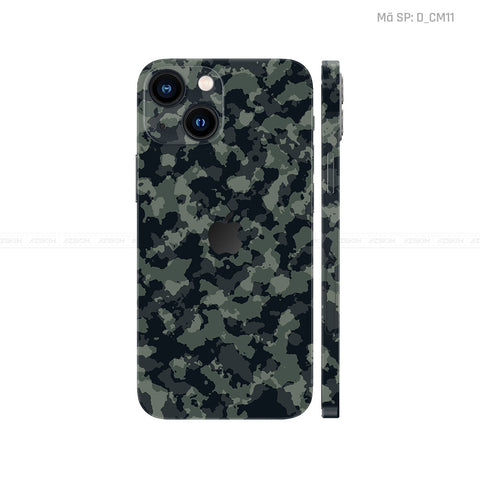 Dán Skin IPhone 14 Series Hình Camo | D_CM11