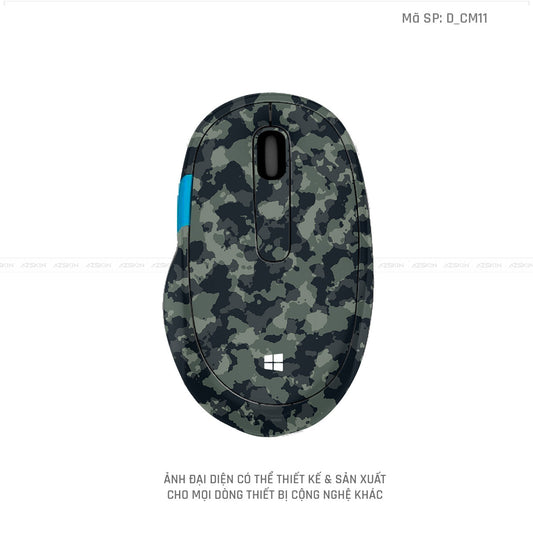 Skin Dán Chuột Microsoft Hình Camo | D_CM11