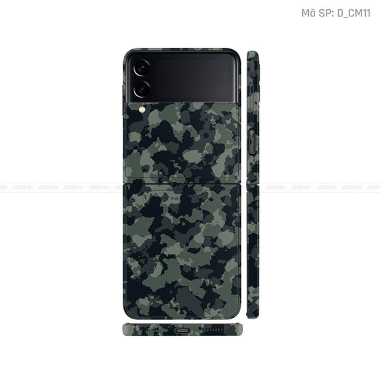 Dán Skin Galaxy Zflip3 Hình Camo | D_CM11