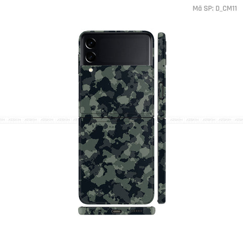 Dán Skin Galaxy Zflip3 Hình Camo | D_CM11