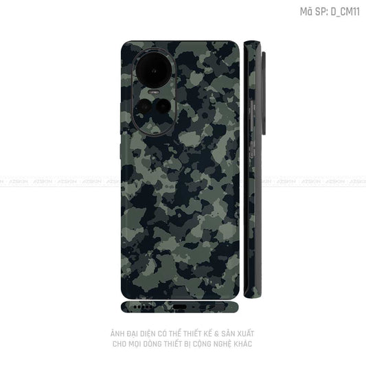 Dán Skin Điện Thoại OPPO Reno Series Hình Camo | D_CM11