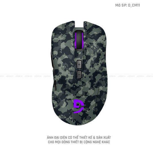 Skin Dán Chuột Fuhlen Hình Camo | D_CM11