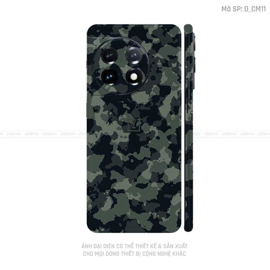 Dán Skin Oneplus 11 Series Hình CAMO  | D_CM11