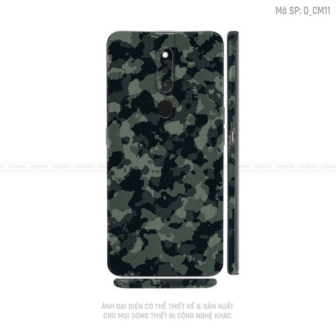 Miếng Dán Skin Điện Thoại OPPO F Series Hình Camo | D_CM11