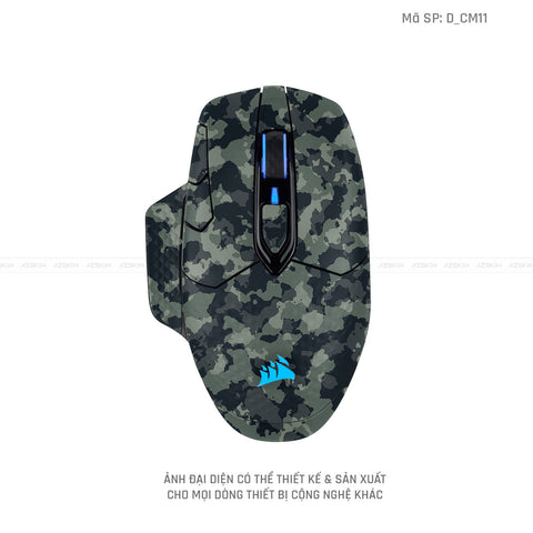 Skin Dán Chuột Corsair Hình Camo | D_CM11