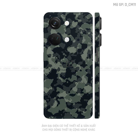 Dán Skin Oneplus Nord Series Hình CAMO | D_CM11