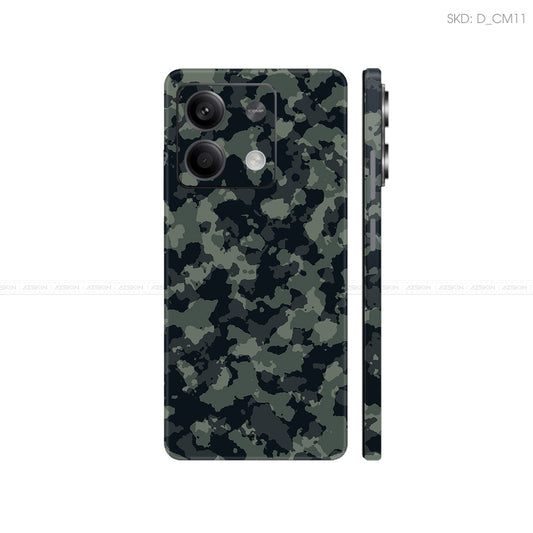 Dán Skin Điện Thoại Xiaomi Redmi 13 Series Hình Camo | D_CM11
