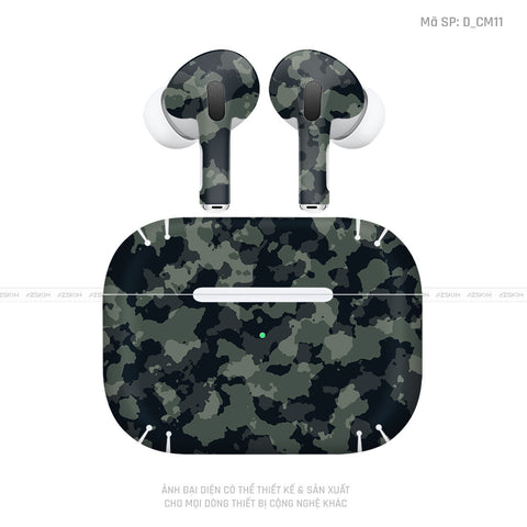 Dán Skin Tai Nghe Airpod 3 Hình Camo | D_CM11