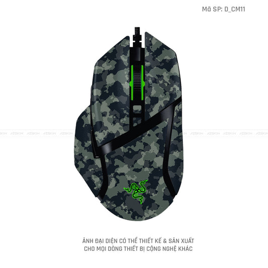 Skin Dán Chuột Razer Hình Camo | D_CM11