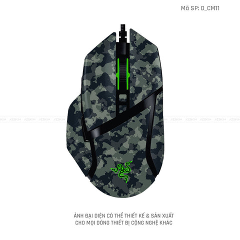 Skin Dán Chuột Razer Hình Camo | D_CM11