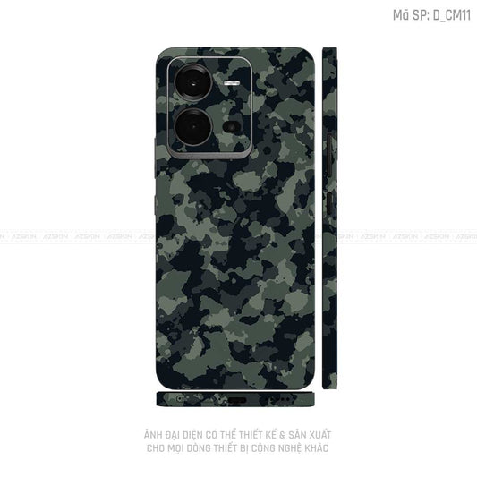 Dán Skin Vivo V Series Hình Camo  | D_CM11