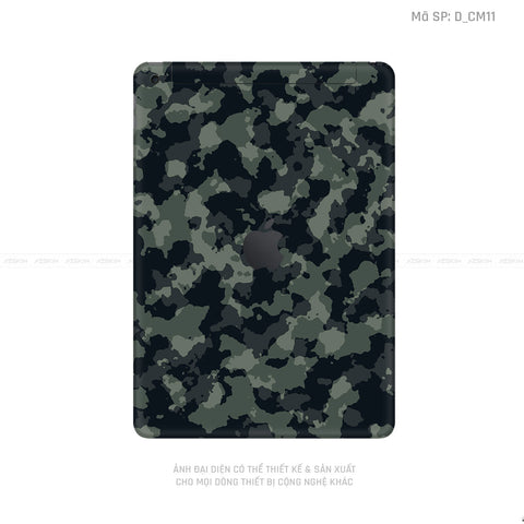 Dán Skin IPad Gen Series Họa Tiết Camo | D_CM11