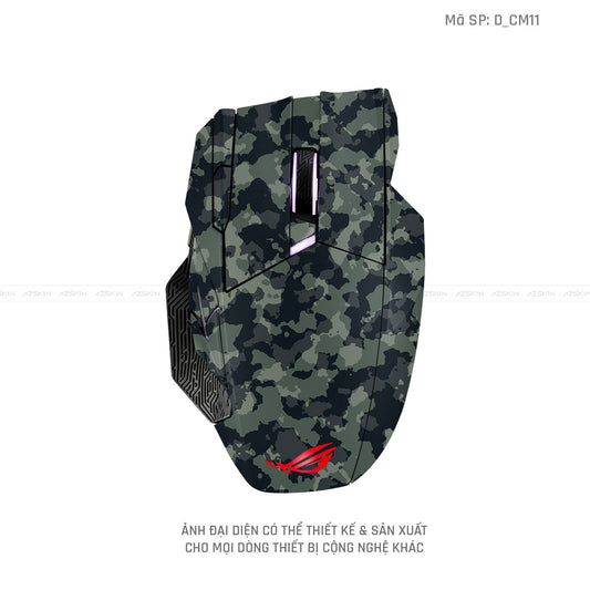 Skin Dán Chuột Asus Hình Camo | D_CM11