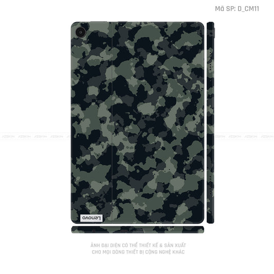 Dán Skin Máy Tính Bảng Lenovo Pad Series Hình Camo | D_CM11