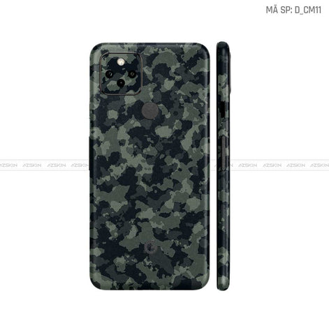 Dán Skin Google Pixel 5 Hình Camo | D_CM11