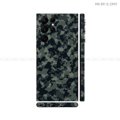 Dán Skin Galaxy S22 Series Hình Camo | D_CM11