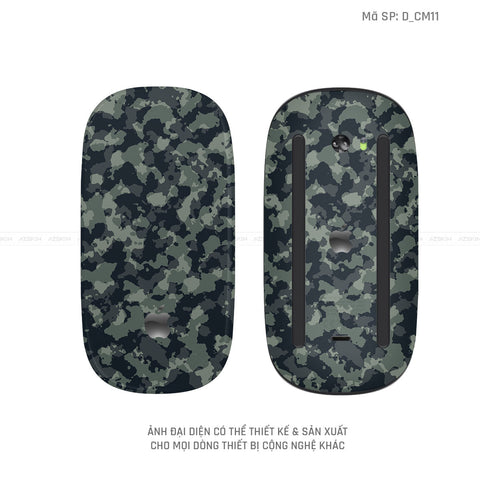 Skin Dán Chuột Apple Magic Mouse Hình Camo | D_CM11