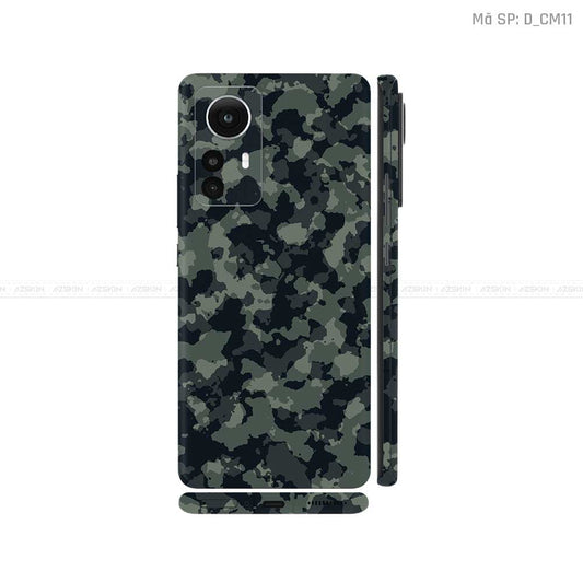 Dán Skin Xiaomi 12 Series Hình Camo | D_CM11