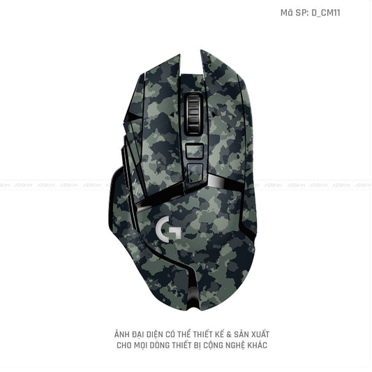 Skin Dán Chuột Logitech Hình Camo | D_CM11