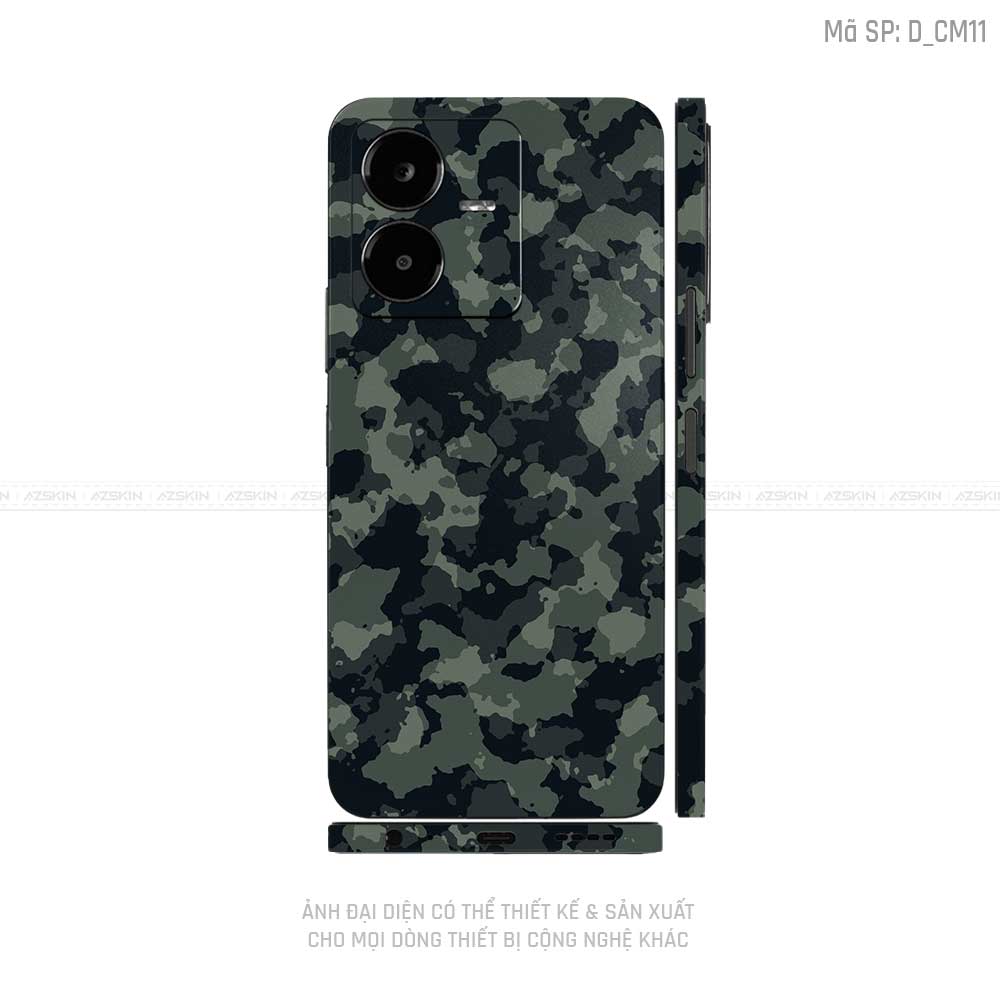 Dán Skin Vivo Y Series Hình Camo | D_CM11