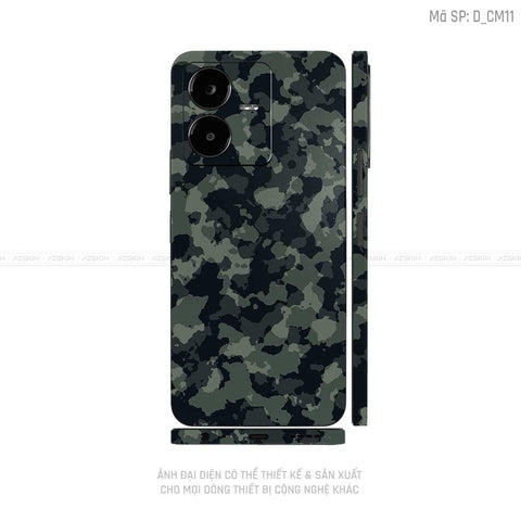 Dán Skin Vivo Y Series Hình Camo | D_CM11