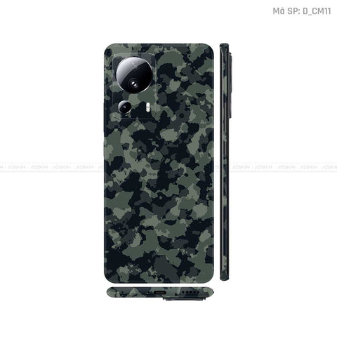 Dán Skin Xiaomi 13 Series Hình Camo | D_CM11