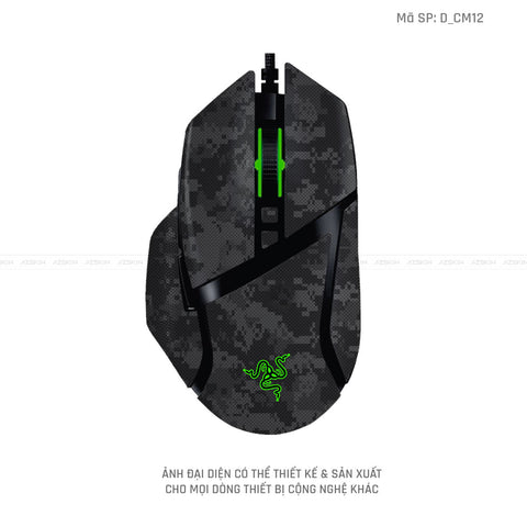 Skin Dán Chuột Razer Hình Camo | D_CM12