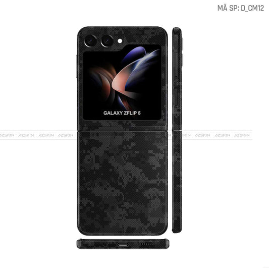 Dán Skin Galaxy Z Flip 7 Hình Camo | D_CM12