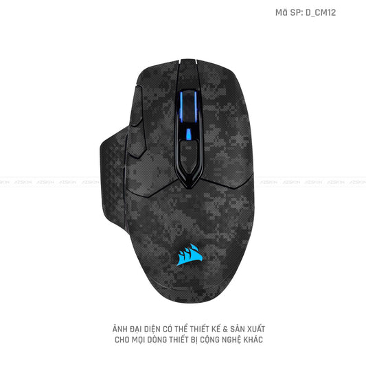 Skin Dán Chuột Corsair Hình Camo | D_CM12