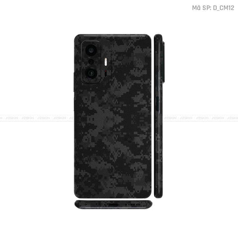 Dán Skin Xiaomi 11 Series Hình Camo | D_CM12