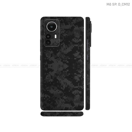 Dán Skin Xiaomi 12 Series Hình Camo | D_CM12