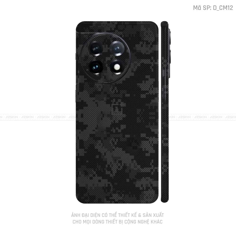 Dán Skin Oneplus 11 Series Hình CAMO  | D_CM12