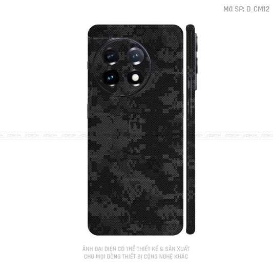 Dán Skin Oneplus 11 Series Hình CAMO  | D_CM12
