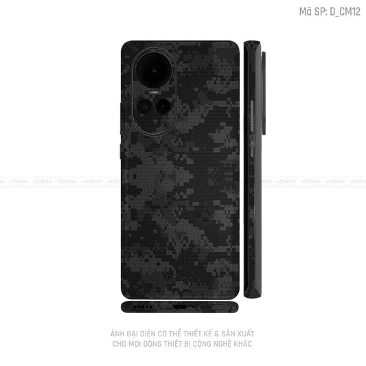 Dán Skin Điện Thoại OPPO Reno Series Hình Camo | D_CM12